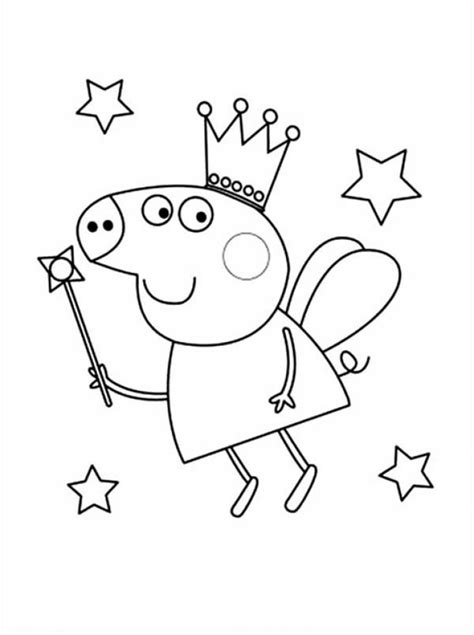 printable peppa pig coloring pages everfreecoloringcom