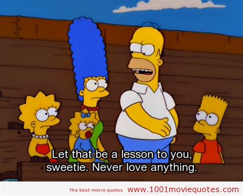 Sad Quotes From The Simpsons Quotesgram