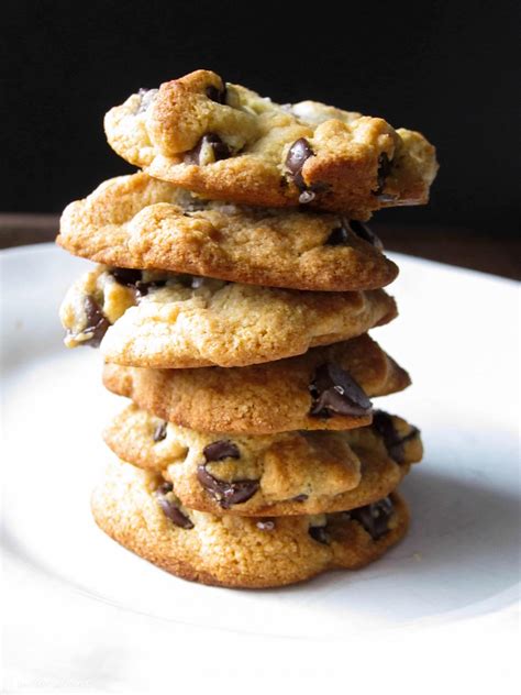 super simple gluten free chocolate chip cookies salted plains