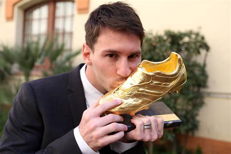 Leo Messi To Receive The Golden Boot On Wednesday