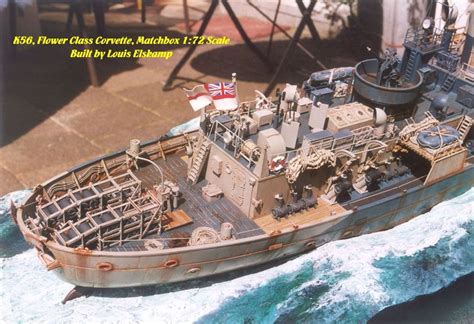 pin  louis elskamp   flower class corvette model ships