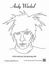 Coloring Pages Andy Warhol Soup Printable Cool Getcolorings Kids Getdrawings Colorings sketch template