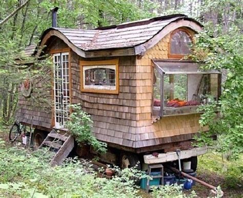 cottage    cabin style trailer cottage life