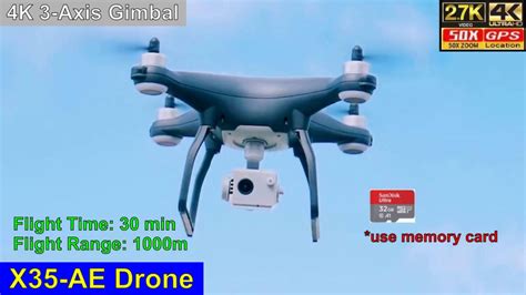 ae  axis gimbal  video long range drone  released youtube