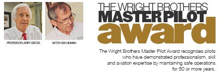 profs honored  wright brothers master pilot award purdue