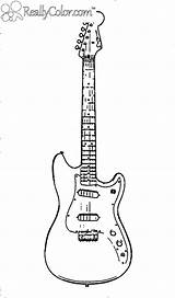 Coloring Pages Guitar Outline Music Books Printable Colouring Drawing Turn Adults Choose Board Les Paul Guitars Drawings Sheets Book sketch template