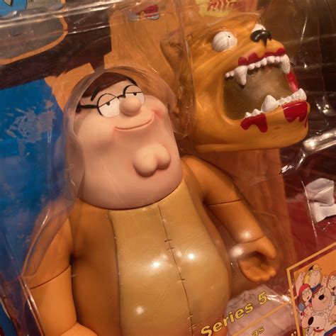family guy peter  gary   trash cougar figure series  mib rare mezco toy ebay