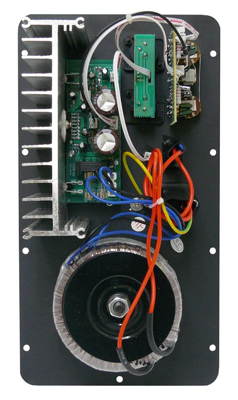 subwoofer amp module  watts rms output sound division surplustronics