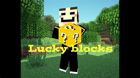 mcpe lucky blocks mod youtube