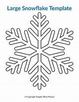 Snowflake Snowflakes Simplemomproject Aifaafly Origami sketch template