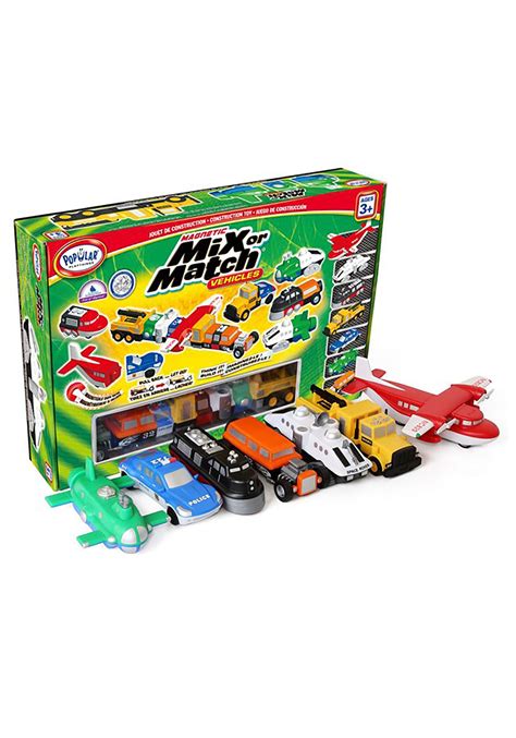 popular playthings mix  match vehicles deluxe