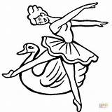Swan Lago Schwanensee Colorear Cigni Ballett Jezioro Disegni Cisnes łabędzie Supercoloring Balet Ausdrucken Kolorowanki Bambini Kolorowanka Mewarnai Ausmalbild Cigno Kostenlos sketch template