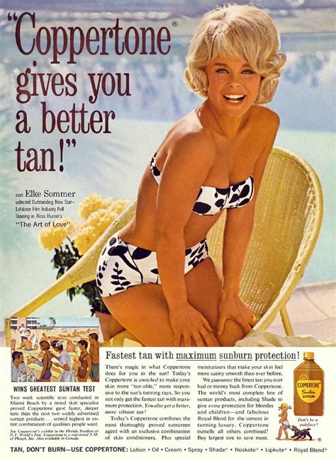 let the sunshine in 1960s 70s adverts in the golden age of the tan