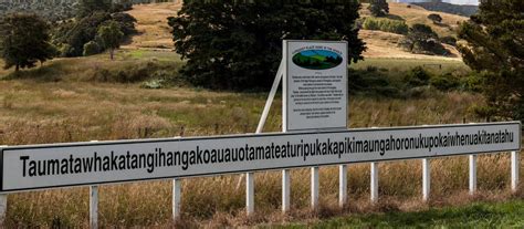 Town With The Longest Name In New Zealand