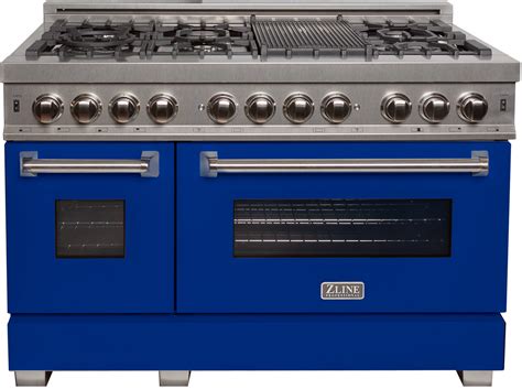 zline rasbm   pro style double oven dual fuel range