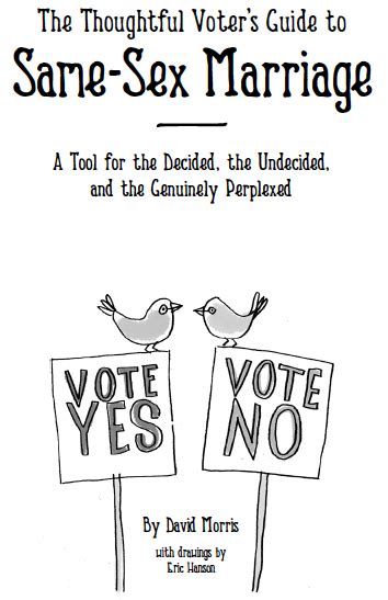 the thoughtful voter s guide to same sex marriage institute for local