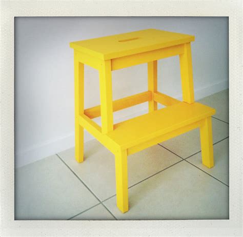 yellow stool my finished stool love it lanne