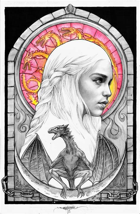 Daenerys Targaryen Game Of Thrones Brian Lopez Santos