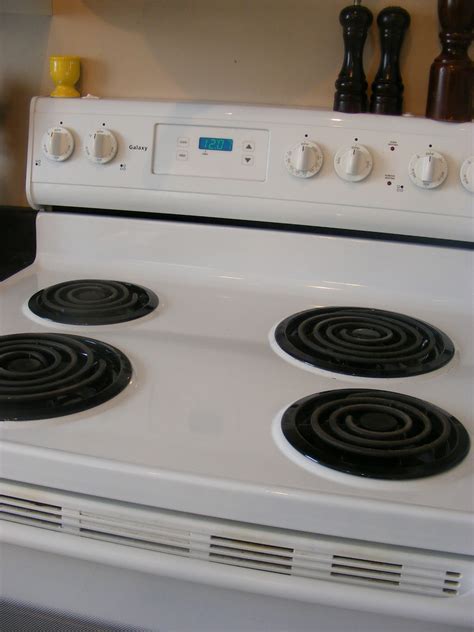 stoves   clean electric stove top