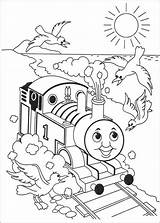 Thomas Coloring Colorare sketch template