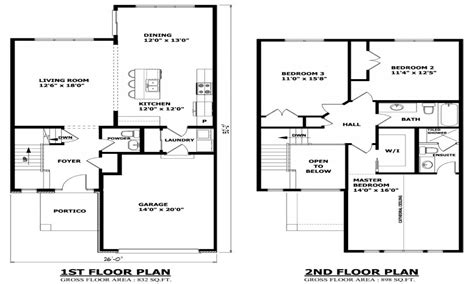 modern  story house plans floor storey house plans