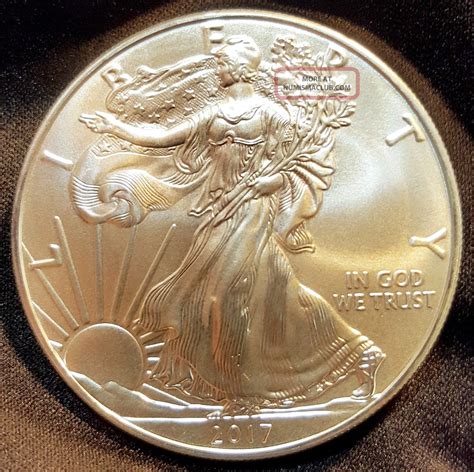 silver american eagle  oz coin  fine silver dollar uncirculated