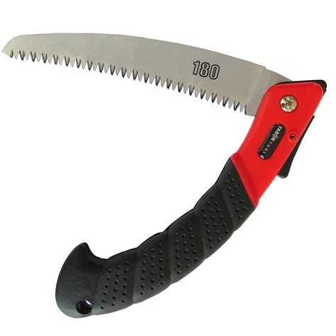 tabor tools folding     curved blade  rugged grip handle