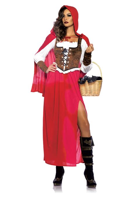 women s woodland red riding hood costume