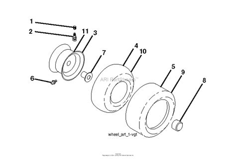 husqvarna ytav    parts diagram  wheels tires