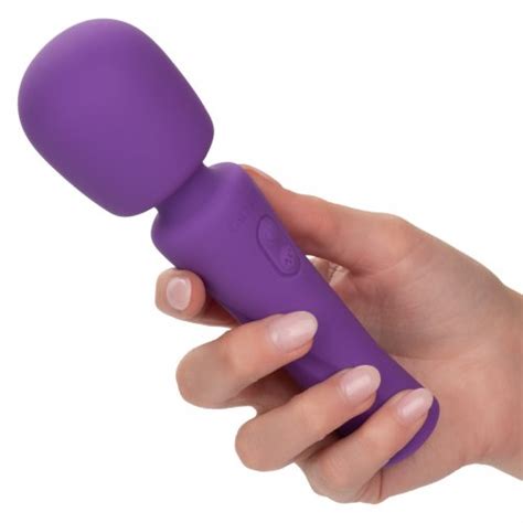 Stella Liquid Silicone Mini Wand Massager Purple Sex Toys And Adult
