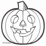 Pumpkin Halloween Drawing Coloring Simple Faces Outline Pages Lantern Jack Happy Kids Color Clip Easy Clipart Printable Drawings Draw Line sketch template