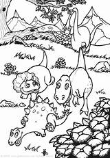 Coloring Pages Dinosaur Dinosaurs Baby Stegosaurus Color Tyrannosaurus Print Printable Online Kids Hellokids Colorings sketch template