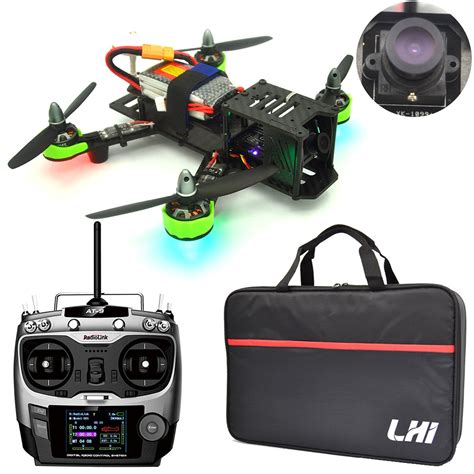 lhi fpv rtf full carbon fiber  mm quadcopter race copter racing drone  radiolink