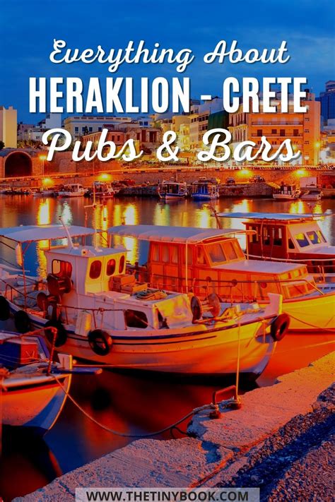 bars pubs  heraklion crete greece travel guide travel destinations european