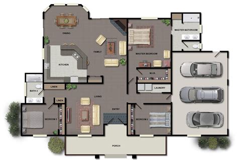 modern house floor plans home design ideas  home design