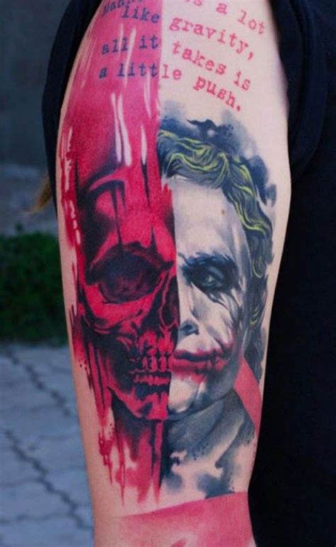 ideas  joker tattoos  pinterest joker