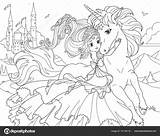 Licorne Princesse Coloriage Ranked Keyword sketch template