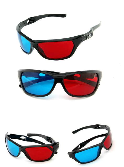 Zuczug New Black Frame Universal 3d Plastic Glasses Oculos
