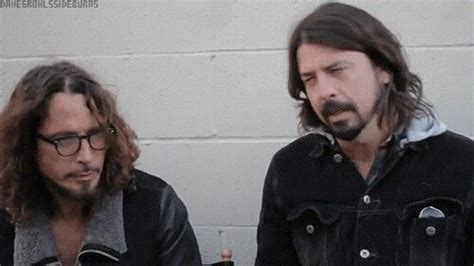 Chris Cornell And Dave Grohl Chris Cornell Foo Fighters