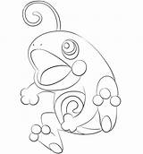 Politoed Coloring Pokemon Pages Supercoloring Printable Online Drawing Categories Drawings Color Version Click sketch template