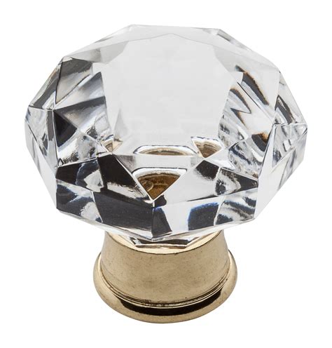 crystal cabinet knob