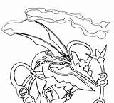 Coloring Pokemon Rayquaza Mega Pages Sketch Color Deviantart Print Legendary Printable Evolutions Salamence Colorings Cool Absol Cute Colouring Dedenne Sceptile sketch template
