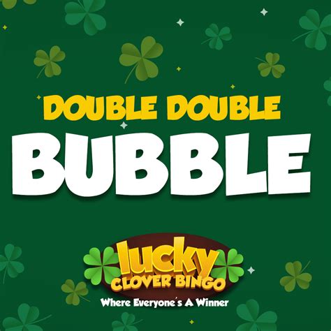 double bubble lucky clover bingo