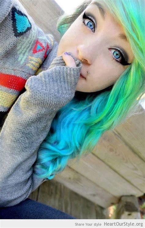 431 best images about fantasy hair colors on pinterest neon hair color neon hair and blue and