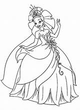 Printable Princess Pages Coloring Getcolorings sketch template