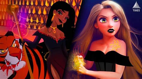 favorite disney princesses  imagined  evil villains  halloween