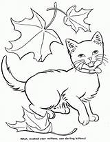 Coloring Kittens Three Little Pages Kitten Popular Library Clipart Kleurplaten sketch template