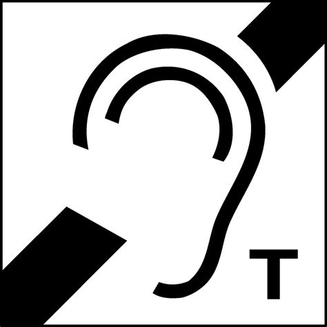 hearing impaired symbol clipart
