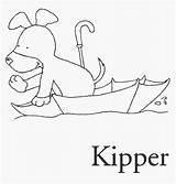 Kipper Coloring Dog Pages Colouring Umbrella Book Books Visit Activity sketch template