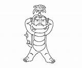 Iggy Koopa Coloring Pages Play Cute Surfing sketch template